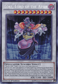 Loki, Lord of the Aesir [LC5D-EN190] Secret Rare - POKÉ JEUX