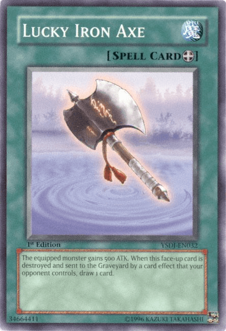 Lucky Iron Axe [YSDJ-EN032] Common - POKÉ JEUX