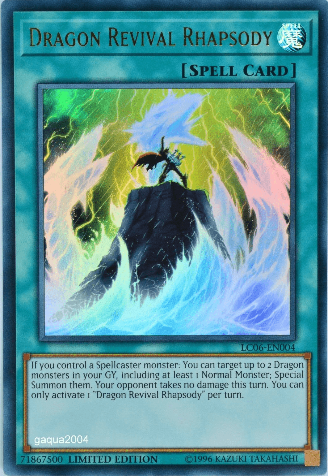 Dragon Revival Rhapsody - LC06-EN004 [LC06-EN004] Ultra Rare - POKÉ JEUX