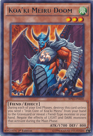 Koa'ki Meiru Doom [BP03-EN058] Rare - POKÉ JEUX