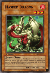 Masked Dragon [SD1-EN009] Common - POKÉ JEUX