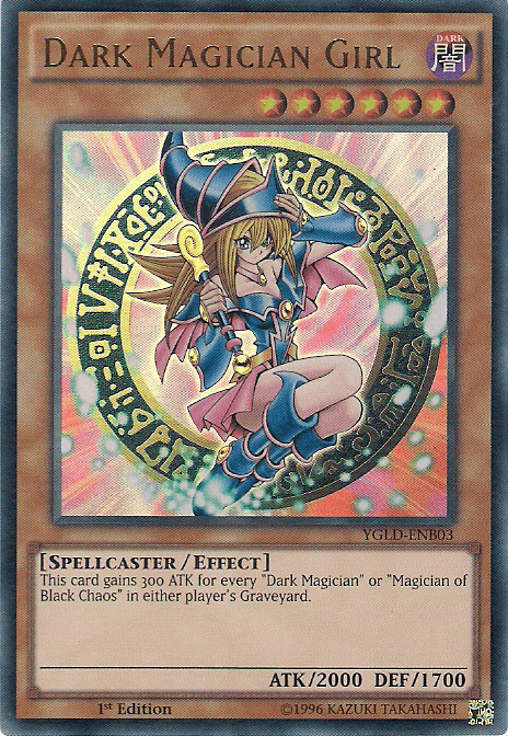 Dark Magician Girl [YGLD-ENB03] Ultra Rare - POKÉ JEUX