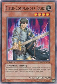 Field-Commander Rahz [SDWS-EN015] Common - POKÉ JEUX