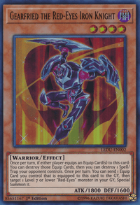 Gearfried the Red-Eyes Iron Knight [LEDU-EN002] Ultra Rare - POKÉ JEUX