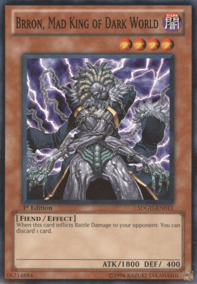 Brron, Mad King of Dark World [SDGU-EN011] Common - POKÉ JEUX