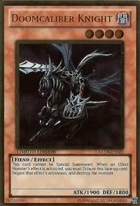 Doomcaliber Knight [GLD4-EN023] Gold Rare - POKÉ JEUX