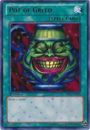 Pot of Greed [BP01-EN034] Starfoil Rare - POKÉ JEUX