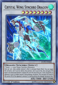 Crystal Wing Synchro Dragon [DUPO-EN068] Ultra Rare - POKÉ JEUX