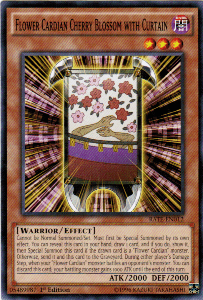 Flower Cardian Cherry Blossom with Curtain [RATE-EN012] Common - POKÉ JEUX