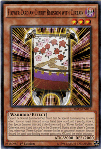 Flower Cardian Cherry Blossom with Curtain [RATE-EN012] Common - POKÉ JEUX