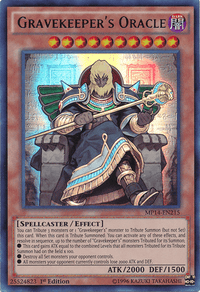 Gravekeeper's Oracle [MP14-EN215] Ultra Rare - POKÉ JEUX