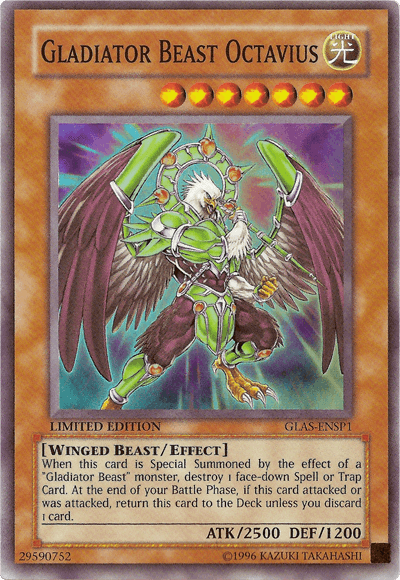 Gladiator Beast Octavius [GLAS-ENSP1] Super Rare - POKÉ JEUX