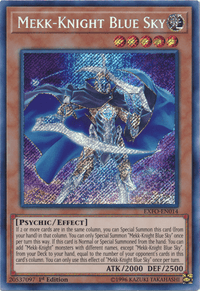 Mekk-Knight Blue Sky [EXFO-EN014] Secret Rare - POKÉ JEUX