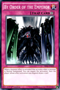 By Order of the Emperor [SR01-EN039] Common - POKÉ JEUX