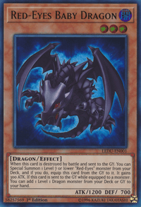 Red-Eyes Baby Dragon [LEDU-EN001] Ultra Rare - POKÉ JEUX