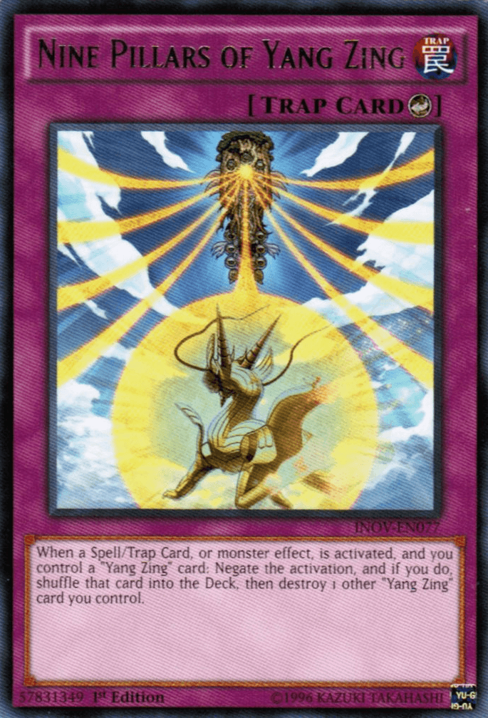 Nine Pillars of Yang Zing [INOV-EN077] Rare - POKÉ JEUX
