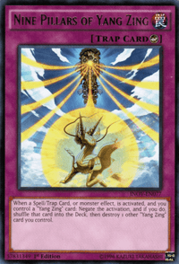 Nine Pillars of Yang Zing [INOV-EN077] Rare - POKÉ JEUX
