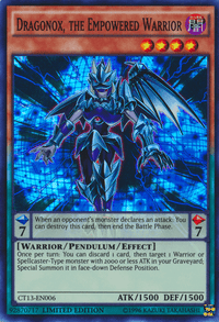 Dragonox, the Empowered Warrior [CT13-EN006] Super Rare - POKÉ JEUX