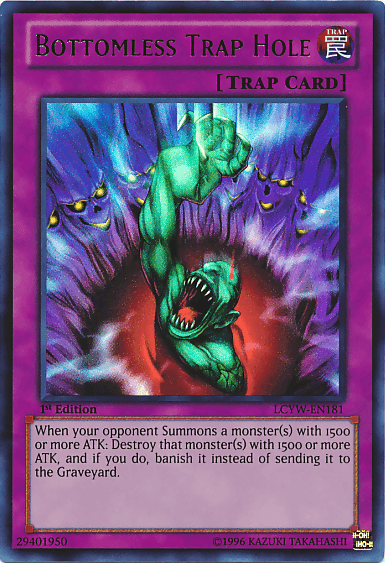 Bottomless Trap Hole [LCYW-EN181] Ultra Rare - POKÉ JEUX