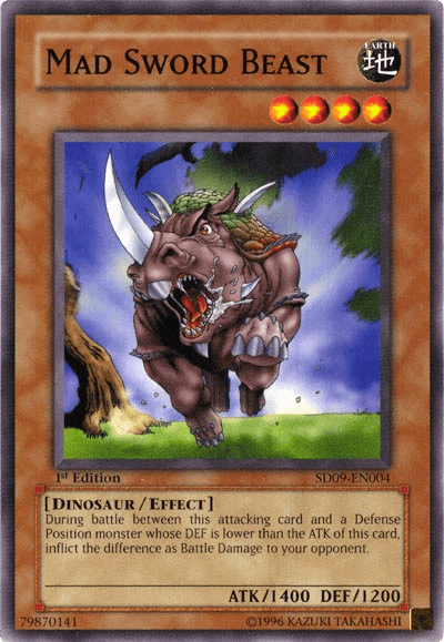 Mad Sword Beast [SD09-EN004] Common - POKÉ JEUX