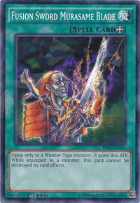 Fusion Sword Murasame Blade [BP03-EN143] Shatterfoil Rare - POKÉ JEUX