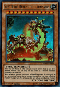 Subterror Behemoth Ultramafus [INOV-EN084] Ultra Rare - POKÉ JEUX