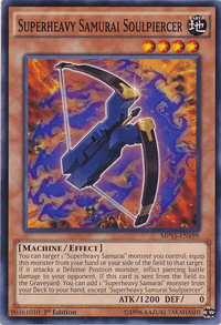 Superheavy Samurai Soulpiercer [MP15-EN199] Common - POKÉ JEUX