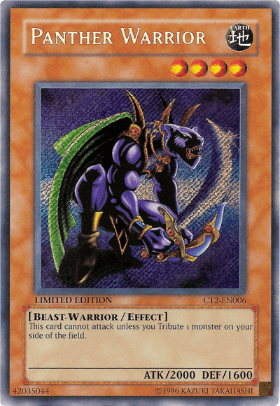 Panther Warrior [CT2-EN006] Secret Rare - POKÉ JEUX