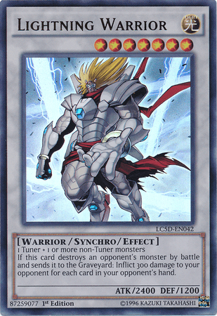 Lightning Warrior [LC5D-EN042] Ultra Rare - POKÉ JEUX