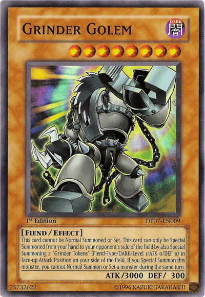 Grinder Golem [DP07-EN009] Super Rare - POKÉ JEUX