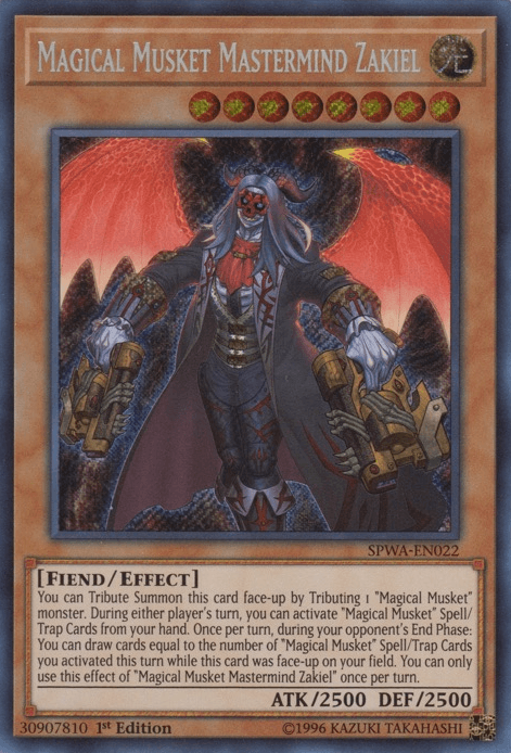 Magical Musket Mastermind Zakiel [SPWA-EN022] Secret Rare - POKÉ JEUX