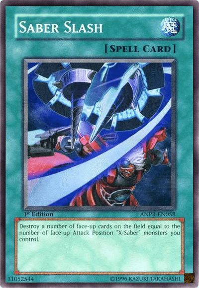 Saber Slash [ANPR-EN058] Super Rare - POKÉ JEUX
