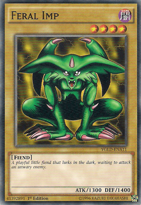 Feral Imp [YGLD-ENA11] Common - POKÉ JEUX