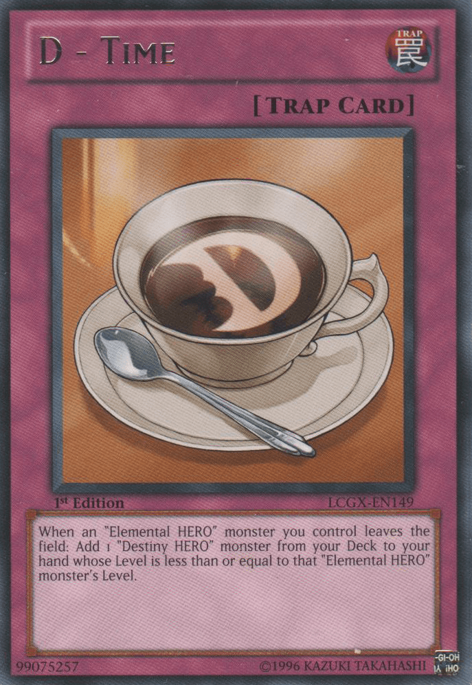 D - Time [LCGX-EN149] Rare - POKÉ JEUX