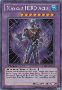 Masked Hero Acid [PRC1-EN018] Secret Rare - POKÉ JEUX