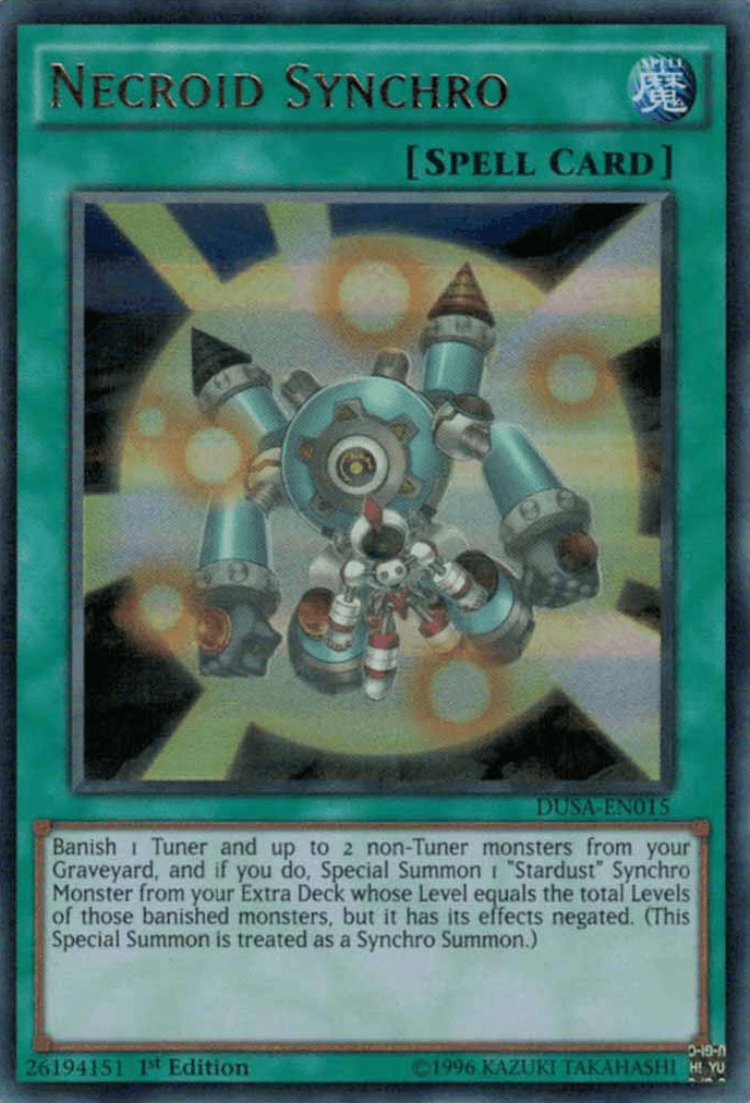 Necroid Synchro [DUSA-EN015] Ultra Rare - POKÉ JEUX