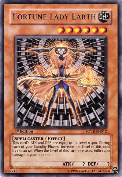 Fortune Lady Earth [SOVR-EN012] Rare - POKÉ JEUX