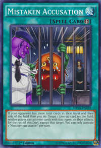 Mistaken Accusation [MP16-EN222] Common - POKÉ JEUX