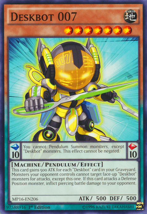 Deskbot 007 [MP16-EN206] Common - POKÉ JEUX