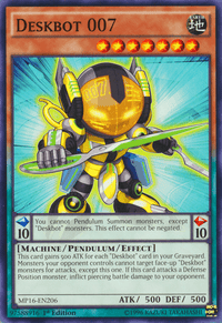 Deskbot 007 [MP16-EN206] Common - POKÉ JEUX