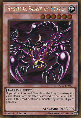 Mystical Beast of Serket [PGL2-EN032] Gold Rare - POKÉ JEUX