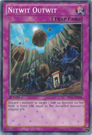 Nitwit Outwit [SP13-EN038] Starfoil Rare - POKÉ JEUX