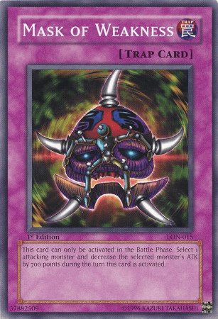 Mask of Weakness [LON-015] Common - POKÉ JEUX