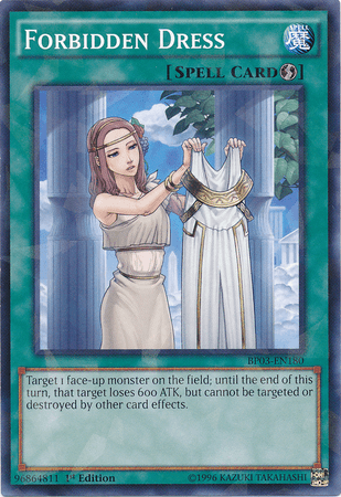 Forbidden Dress [BP03-EN180] Shatterfoil Rare - POKÉ JEUX