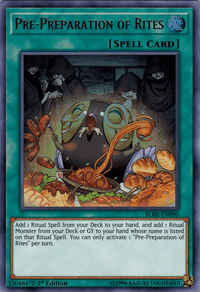 Pre-Preparation of Rites [BLRR-EN090] Ultra Rare - POKÉ JEUX