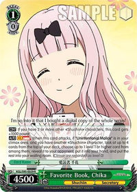 Favorite Book, Chika [Kaguya-Sama: Love is War?] - POKÉ JEUX