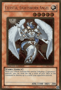 Celestia, Lightsworn Angel [GLD4-EN025] Gold Rare - POKÉ JEUX