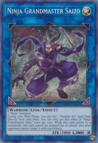 Ninja Grandmaster Saizo [SHVA-EN011] Secret Rare - POKÉ JEUX