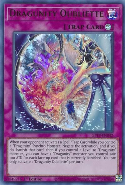 Dragunity Oubliette [GFTP-EN042] Ultra Rare - POKÉ JEUX