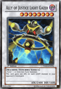 Ally of Justice Light Gazer [TSHD-EN096] Super Rare - POKÉ JEUX